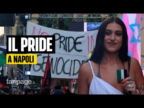 Bandiere per la Palestina e polemiche per il gruppo queer ebraico: cos’è successo al Pride di Napoli