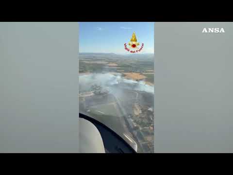 Incendi, in Molise chiusa Sp 40 tra Campomarino e Portocannone