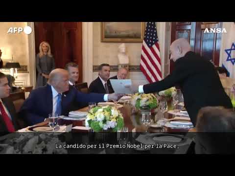 Netanyahu candida Trump al premio Nobel per la pace