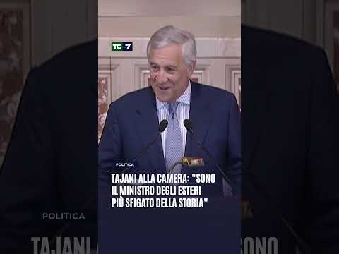 Tajani alla Camera: “Sono il ministro degli Esteri più sfigato della storia”