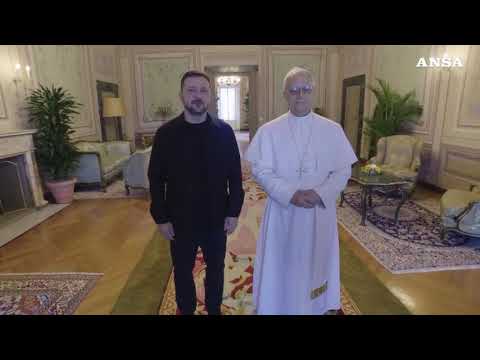 Papa Leone riceve Zelensky a Castel Gandolfo