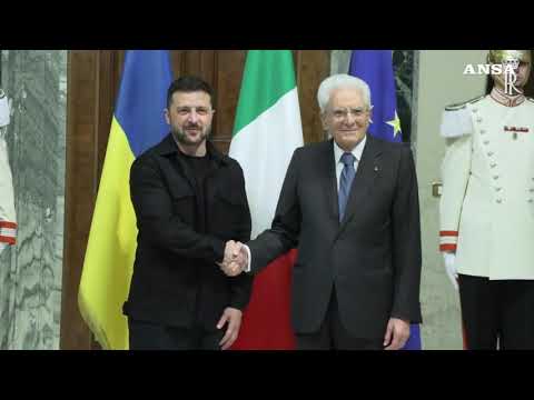 Mattarella a Zelensky: “Posizione Italia ferma, pieno appoggio”