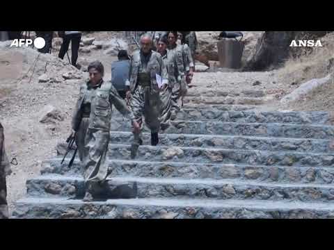 Il Pkk dice addio alle armi, cerimonia nel Kurdistan
