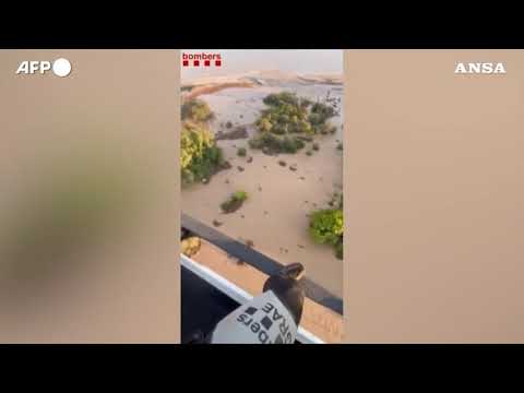 Piogge torrenziali in Catalogna, si cercano due dispersi