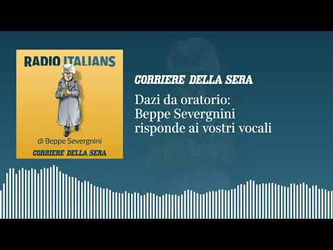 Dazi da oratorio: «Radio Italians», Beppe Severgnini risponde ai vostri vocali