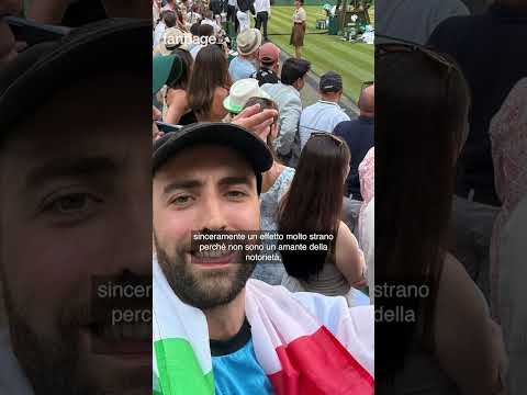 Nella storica vittoria di Jannik Sinner, primo italiano a essersi aggiudicato il torneo di Wimbledon