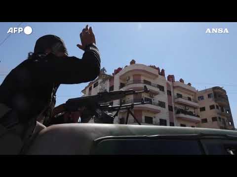 Siria, le forze governative entrano nella citta’ di Sweida