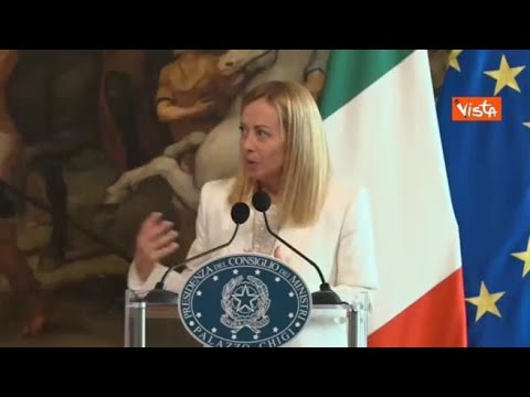 Dazi, Meloni: «Necessario raggiungere accordo vantaggioso per Ue e Usa entro il primo agosto»