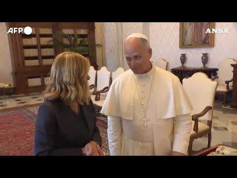 Giorgia Meloni incontra papa Leone XIV: Ucraina e Gaza tra i temi del colloquio