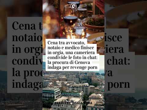 Cena tra professionisti finisce in orgia, una cameriera condivide le foto in chat: indagata #shorts