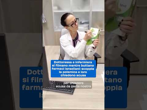 Arezzo, dottoressa e infermiera buttano farmaci israeliani, poi si scusano