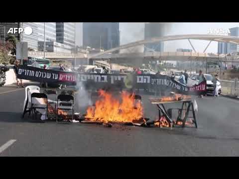 Israele, ostaggi: nuova protesta anti-governativa ieri a Tel Aviv
