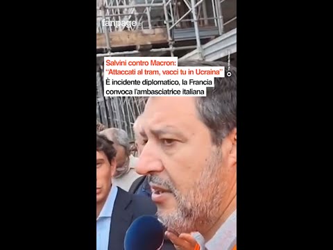 Le parole di Salvini contro Macron creano incidente diplomatico
