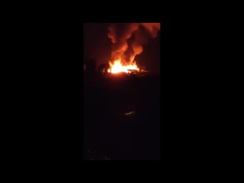 Comano Terme, incendio distrugge la stalla di Agrilife