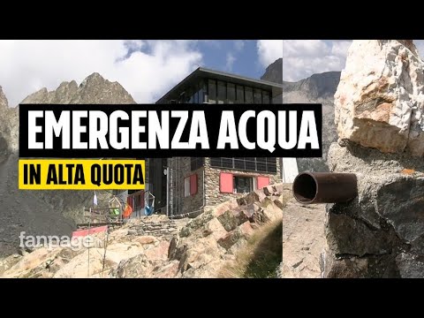 Temperature elevate e poca pioggia: il cambiamento climatico mette in ginocchio rifugi ad alta quota
