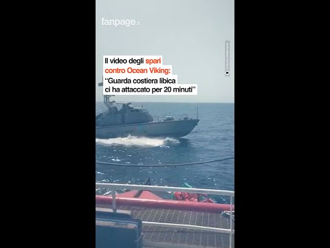 Il video degli spari contro Ocean Viking: “Guarda costiera libica ci ha attaccato per 20 minuti”