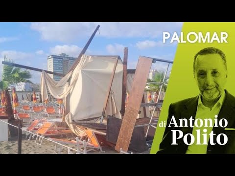 Piove sul Papeete. E la Lega scopre il cambiamento climatico