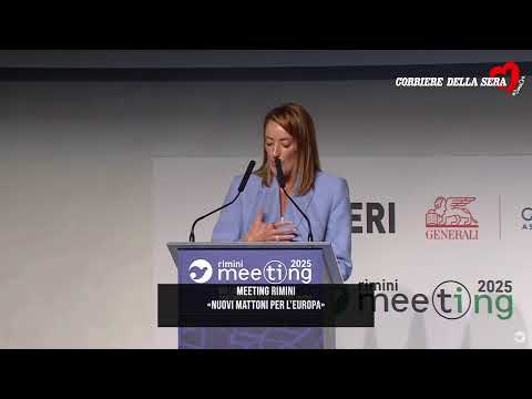 Meeting Rimini, «Nuovi mattoni per l’Europa»