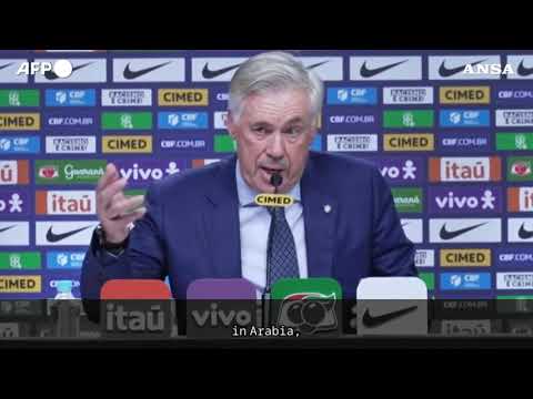 Brasile senza Neymar, Ancelotti: “Ha avuto un piccolo problema”
