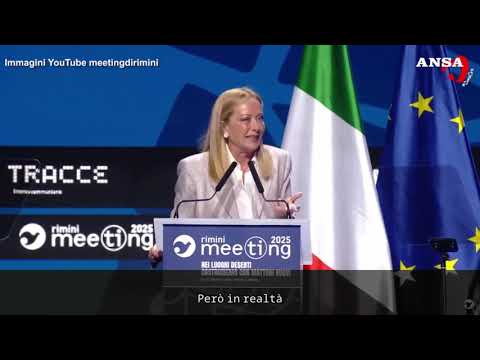 Meloni: “L’Ue cosi’ va verso l’irrilevanza, giuste le parole di Draghi”