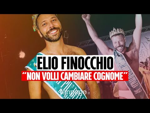 Elio Finocchio: “Sono il gay più bello d’Italia e non cambio cognome”