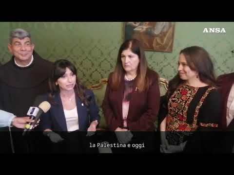 Umbria, Proietti riceve la ministra degli Esteri della Palestina: “La riconosciamo”