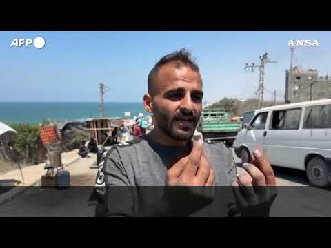 I palestinesi fuggono verso sud mentre Israele si prepara a conquistare Gaza