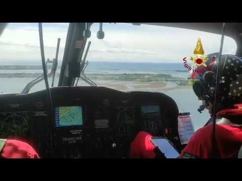 Venezia, il video delle ricerche in mare per il turista scomparso dal traghetto