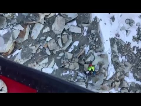 È durato tutta la notte l’intervento per soccorrere due alpinisti bloccati sul Cervino