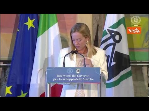 Marche, Meloni: Risolvere deficit infrastrutturale, paradosso che sia centrale ma non…