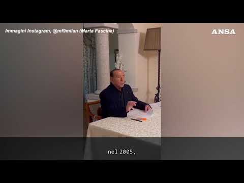 Fascina posta un video di Berlusconi: “Il ponte sullo Stretto indispensabile”