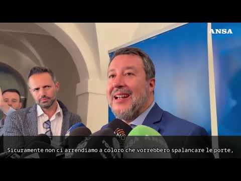 Migranti, Salvini: “Vergognosa la sentenza della Corte Europea”
