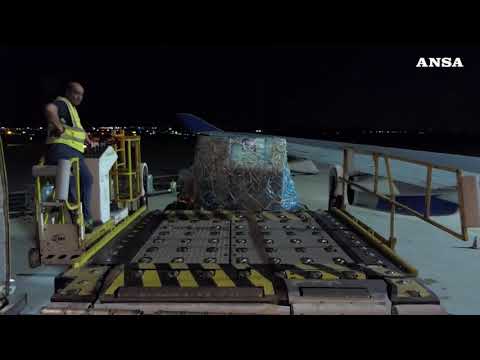 Food for Gaza, partiti da Fiumicino gli aiuti umanitari