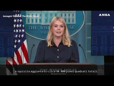 Trump costruira’ una sala da ballo da 200mln alla Casa Bianca