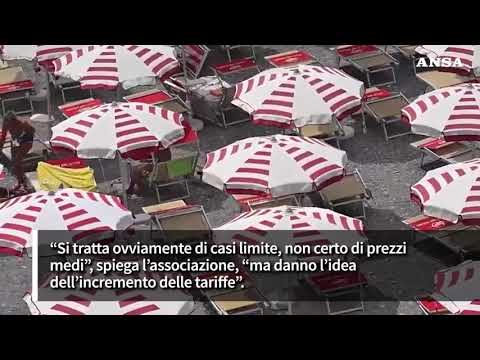 Allarme del Codacons: una settimana di vacanza in Italia puo’ costare fino a 300mila euro
