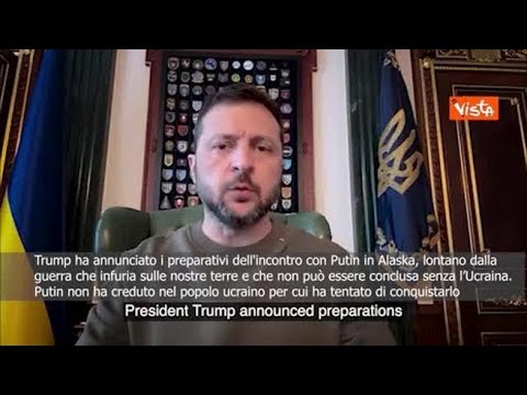 Zelensky: Non regaleremo la nostra terra ai russi