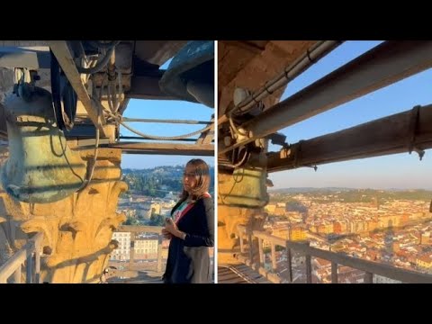 Firenze, la Martinella suona ancora, 81 anni dopo la Liberazione: il video