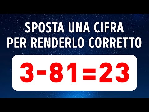 30 Indovinelli Che Dimostrano Che La Matematica Può Essere Divertente