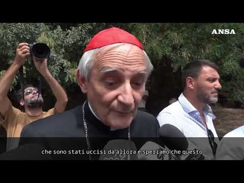 A Marzabotto Zuppi chiede pace leggendo i nomi dei bimbi morti tra Hamas e Israele