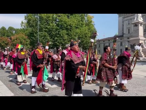 Bergamo, la comunità boliviana festeggia la festa della Virgen de Urkupiña