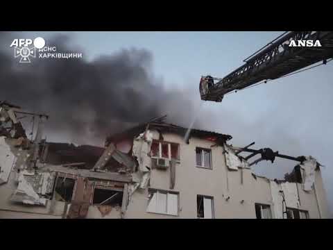 In Ucraina droni russi su Kharkiv, un 16enne tra i 5 morti