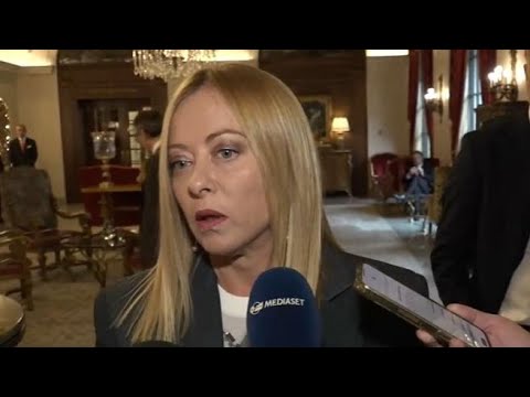 Meloni: «Giornata importante, si aprono spiragli di dialogo»