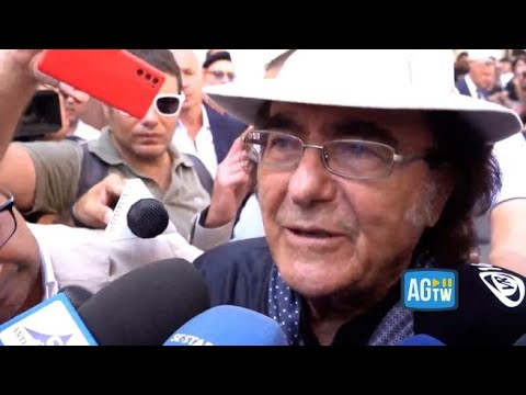 Al Bano al funerale di Baudo a Militello: «Io e Pippo siamo diventati fratelli da madri diverse»