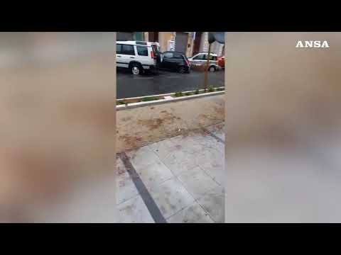 Maltempo in Versilia, allagata la passeggiata di Viareggio