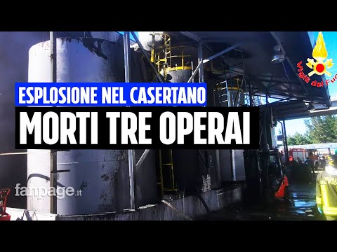 Tre morti per l’esplosione in un’azienda di rifiuti nel casertano, il Sindaco: “È inaccettabile”