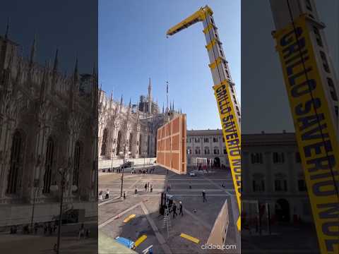 Milano, l’arrivo a Palazzo Reale del cartone originale di Andrea Appiani #art #shorts #news