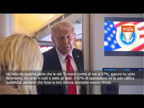 Trump: “Forse dovrei ritirare licenza alle Tv che sono contro di me”