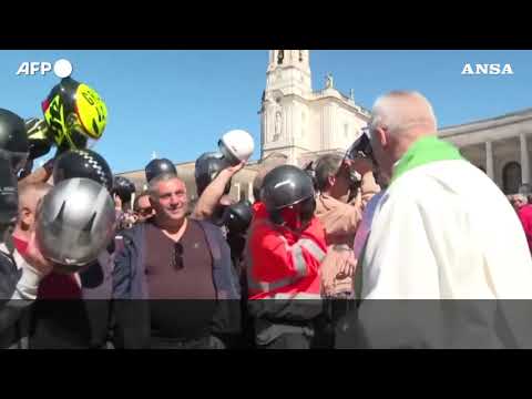 Fatima, la tradizionale benedizione dei caschi di quasi 200mila motociclisti