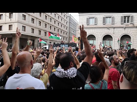 Sciopero per Gaza, il corteo di Roma invade la città: bloccata la Tangenziale