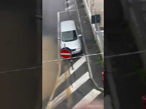 Bovisio Masciago, il video impressionante dell’allagamento in Brianza #shorts #news #meteo